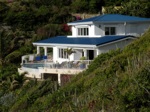 Картинка villa аlexandra остров сен мартен карибы города здания дома