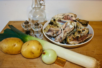 Картинка еда разное картошка лук мясо