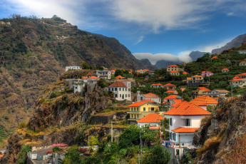 Картинка португалия madeira ribeira brava города панорамы