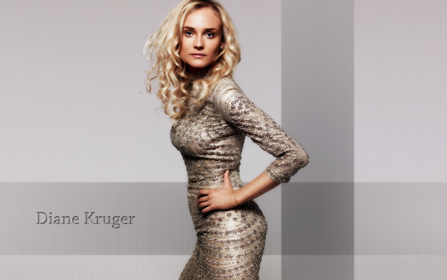 Обои картинки фото Diane Kruger, девушки, , , взгляд