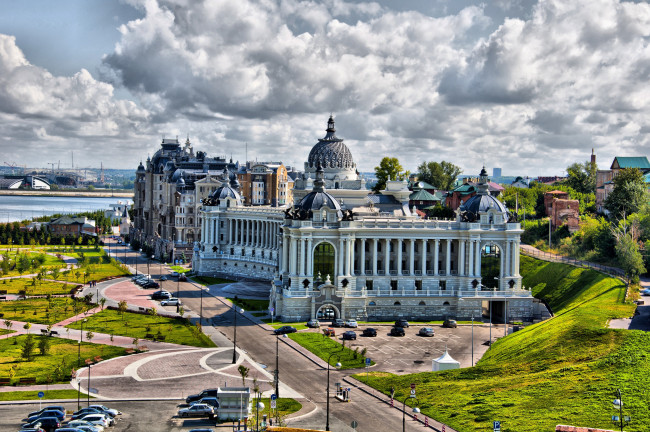 Обои картинки фото казань, города, улицы, площади, набережные, город, архитектура