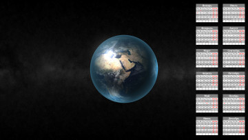 Картинка календари компьютерный дизайн планета