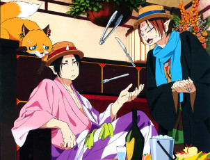 Картинка аниме hoozuki+no+reitetsu hoozuki