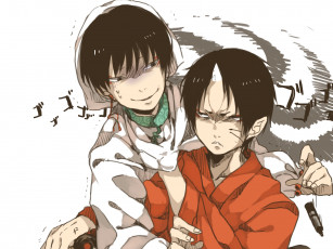 Картинка аниме hoozuki+no+reitetsu hoozuki hakutaku