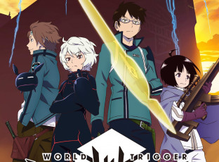 Картинка аниме world+trigger импульс мира