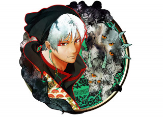 Картинка аниме hoozuki+no+reitetsu hakutaku