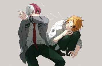 Картинка аниме boku+no+hero+academia парни