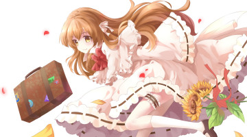 Картинка аниме toradora взгляд девушка фон