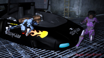 Картинка 3д+графика эльфы+ elves взгляд фон существо эльфийка