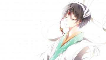 Картинка аниме hoozuki+no+reitetsu hakutaku