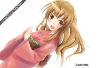 Картинка аниме toradora фон взгляд девушка