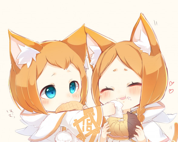 Обои картинки фото аниме, re,  zero kara hajimeru isekai seikatsu, дети, неко, рыцари