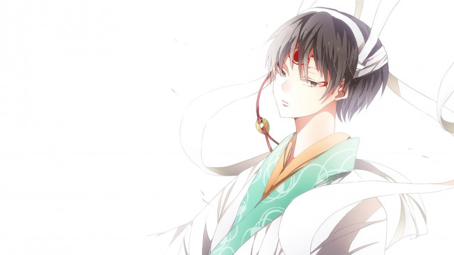 Обои картинки фото аниме, hoozuki no reitetsu, hakutaku