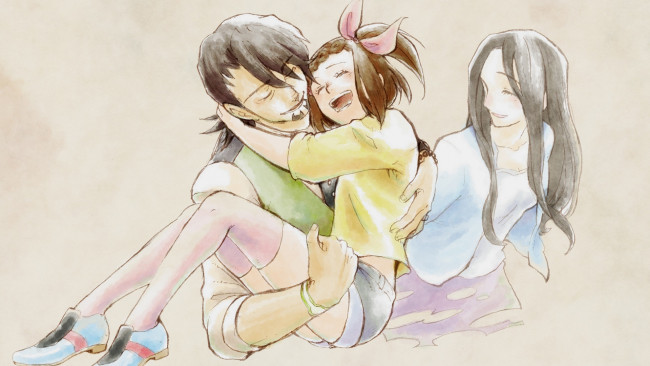 Обои картинки фото аниме, tiger and bunny, каэде, котецу