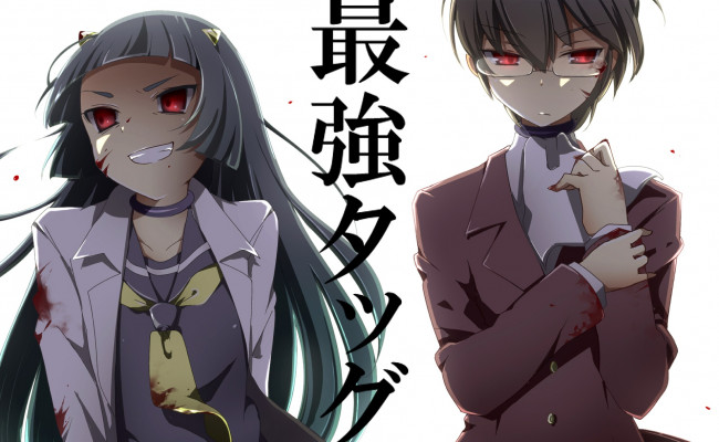 Обои картинки фото kami nomi zo shiru sekai, аниме, взгляд, девушка, фон