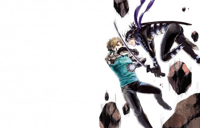 Обои картинки фото аниме, one punch man, генос, сонник