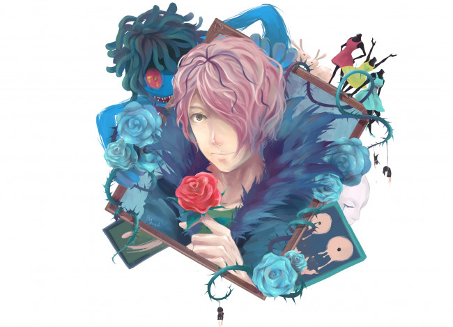 Обои картинки фото аниме, ib, иб