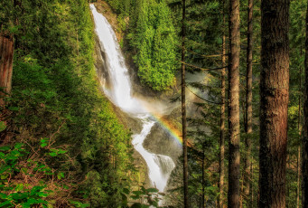 Картинка природа водопады простор