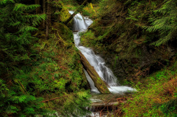 Картинка природа водопады простор