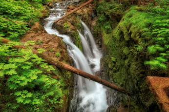 Картинка природа водопады простор