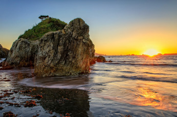 Картинка природа восходы закаты простор