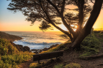 Картинка природа восходы закаты простор