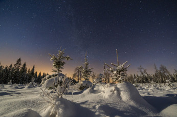 Картинка природа зима простор