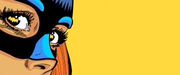 Картинка рисованное комиксы batgirl