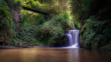 Картинка природа водопады простор