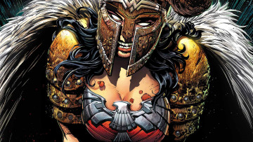 Картинка рисованное комиксы марвел чудо-женщина супергерой постоянного тока