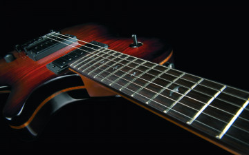 Картинка музыка -музыкальные+инструменты гитара черный фон