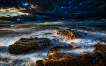 Картинка природа побережье камни море