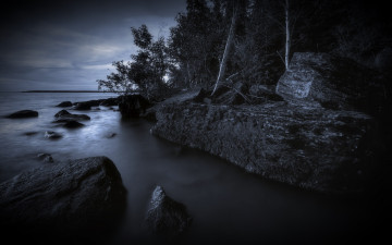 Картинка природа побережье скалы море