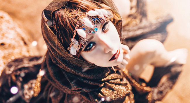 Обои картинки фото девушки, -unsort , лица,  портреты, портрет, девушка, взгляд