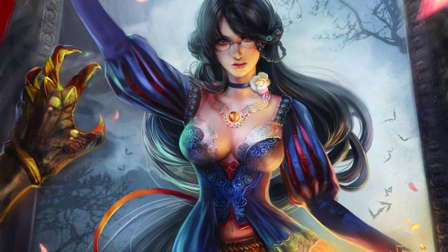 Обои картинки фото рисованное, комиксы, девушка, zenescope, гримм, сказки