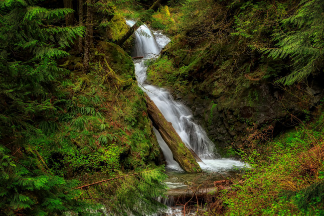 Обои картинки фото природа, водопады, простор