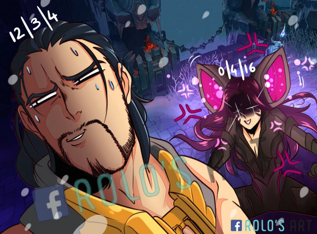 Обои картинки фото видео игры, league of legends, эмоции, kaisa