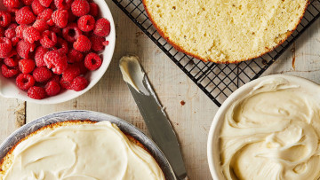 Картинка еда малина спелая ягоды