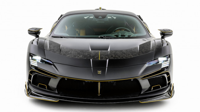 Обои картинки фото ferrari f9xx by mansory 2022, автомобили, ferrari, f9xx, by, mansory, 2022