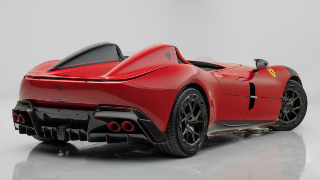 Обои картинки фото ferrari monza sp2 by mansory 2022, автомобили, ferrari, monza, sp2, by, mansory, 2022