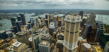 обоя города, сидней , австралия, сидней, мегаполис, бухта, мост