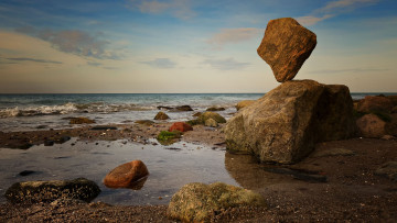 Картинка природа побережье камни