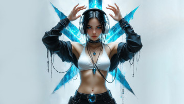 Картинка фэнтези девушки нейросети графика нейроарт ai art нейронные сети рисунки нейро искусство нейрографика graphics neuroart neural networks drawings neuro neurography