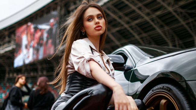 Обои картинки фото девушки, - брюнетки,  шатенки, красивая, девушка