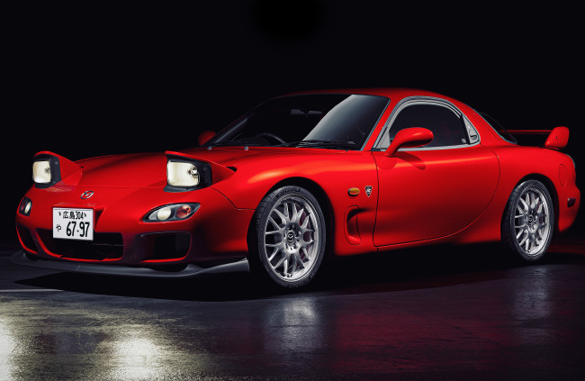 Обои картинки фото автомобили, 3д, mazda