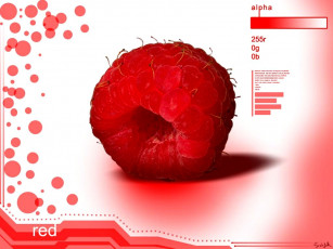 обоя еда, малина