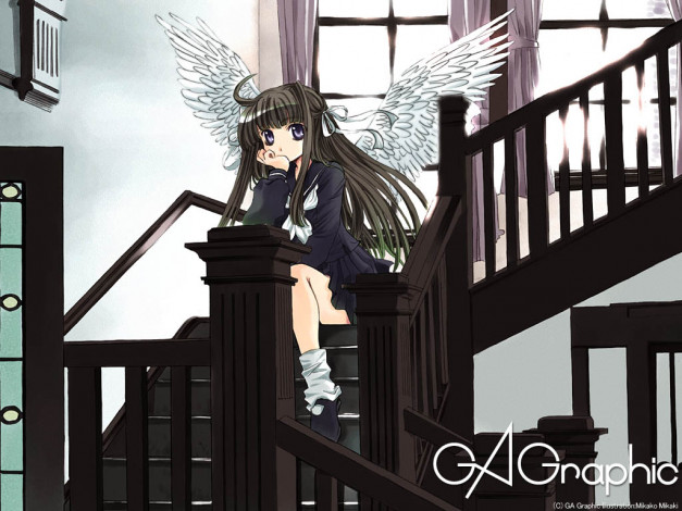 Обои картинки фото аниме, gagraphic