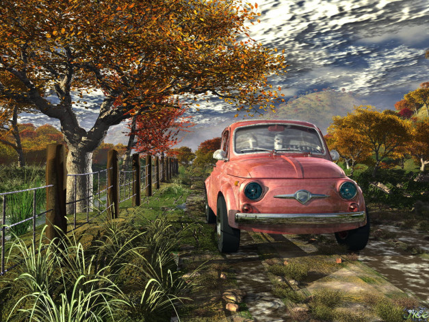 Обои картинки фото автомобили, 3д