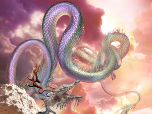 Картинка фэнтези драконы