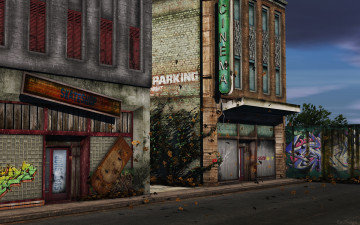 Картинка 3д графика architecture архитектура